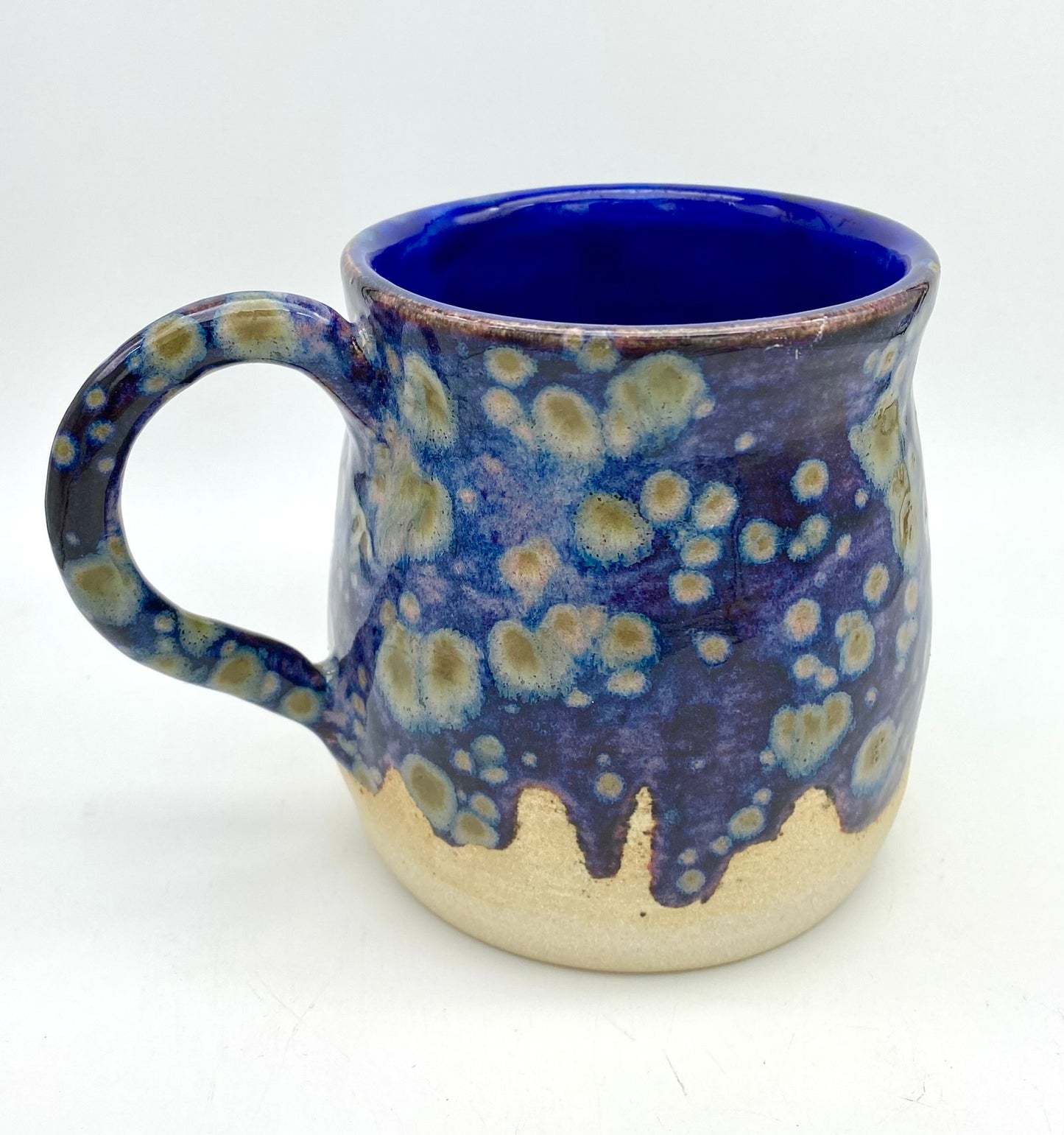 Large mug in the 'starry night' glaze